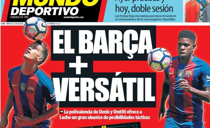 כותרות העיתונים: 20/07/2016