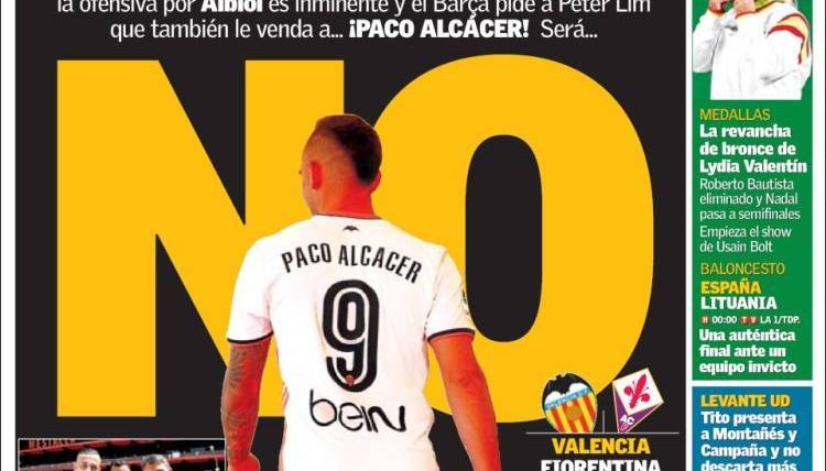 כותרות העיתונים ליום שבת, 13/8/2016