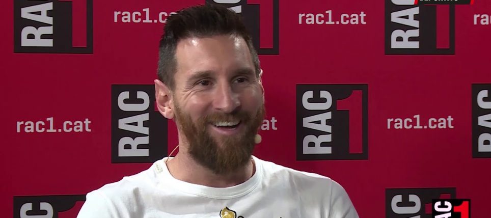הראיון המלא של ליאו מסי לרדיו Rac1 עכשיו בעברית. אל תפספסו!