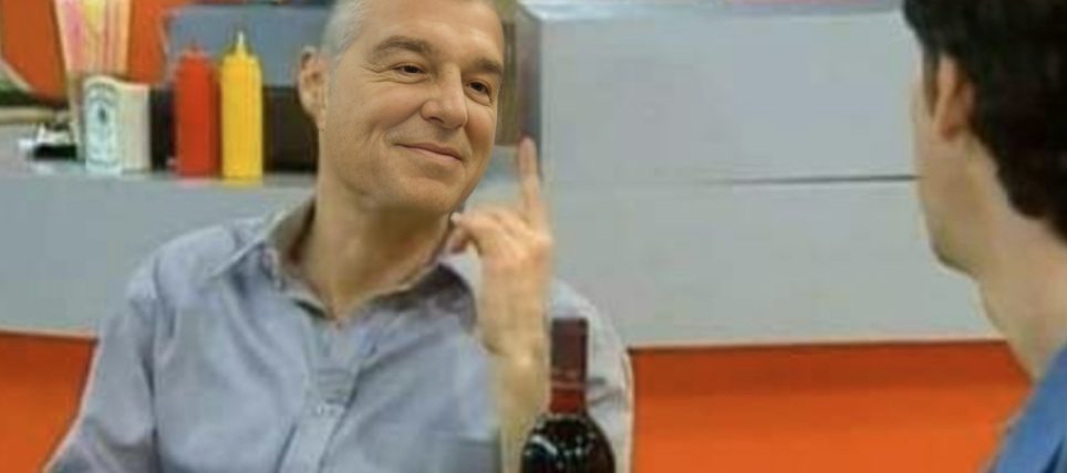 שי על מתיאו אלמאן, דקו וכמובן לאפורטה עם השינוי הדרסטי החדש במחלקת הכדורגל של ברצלונה