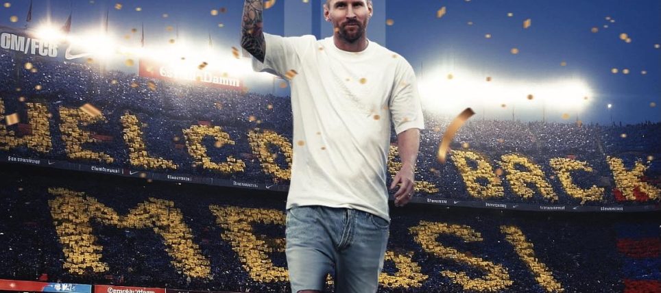 מאחורי הקלעים בביקור הבזק של ליאו מסי בקאמפ נואו